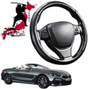 Black Samurai Segmented Steering Wheel Cover for BMW 8 Series 2018 - Current  Coupe/Convertible (G14 G15)-1