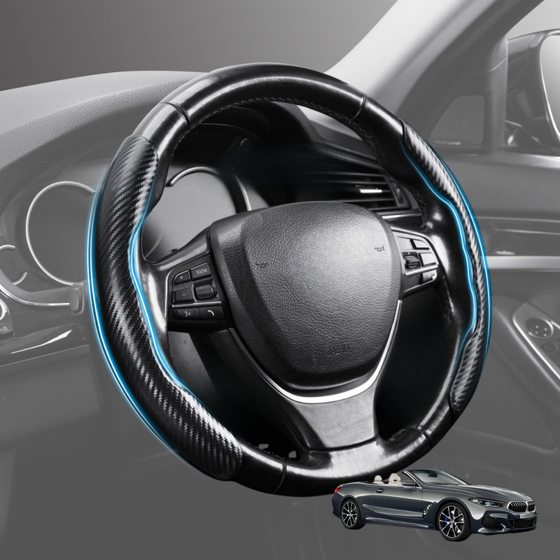 Segmented Steering Wheel Cover for BMW 8 Series 2018 - Current  Coupe/Convertible (G14 G15) - Universal Size