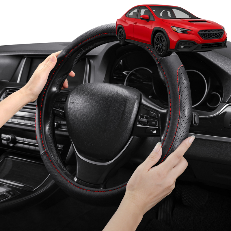 Steering Wheel Cover Pro Extra Layer for Subaru WRX 2022 - Current Auto - Breathable & Anti-Slip