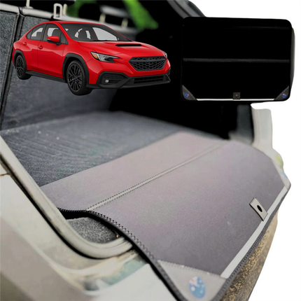 Rear Cargo Boot Bumper Protector for Subaru WRX 2022 - Current Auto - Standard (72 x 55) - Black