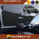 Front Windscreen Sun Shade for Subaru XV 2012 - 2017 (GP) - XL 160 x 100 cm - Black-1