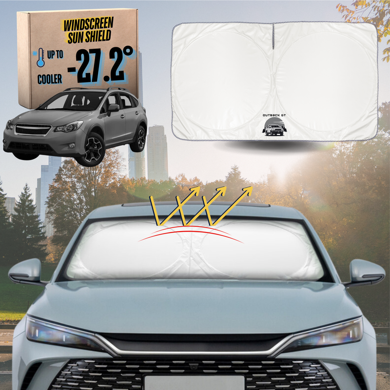 Front Windscreen Sun Shade for Subaru XV 2012 - 2017 (GP) - XL 160 x 100 cm