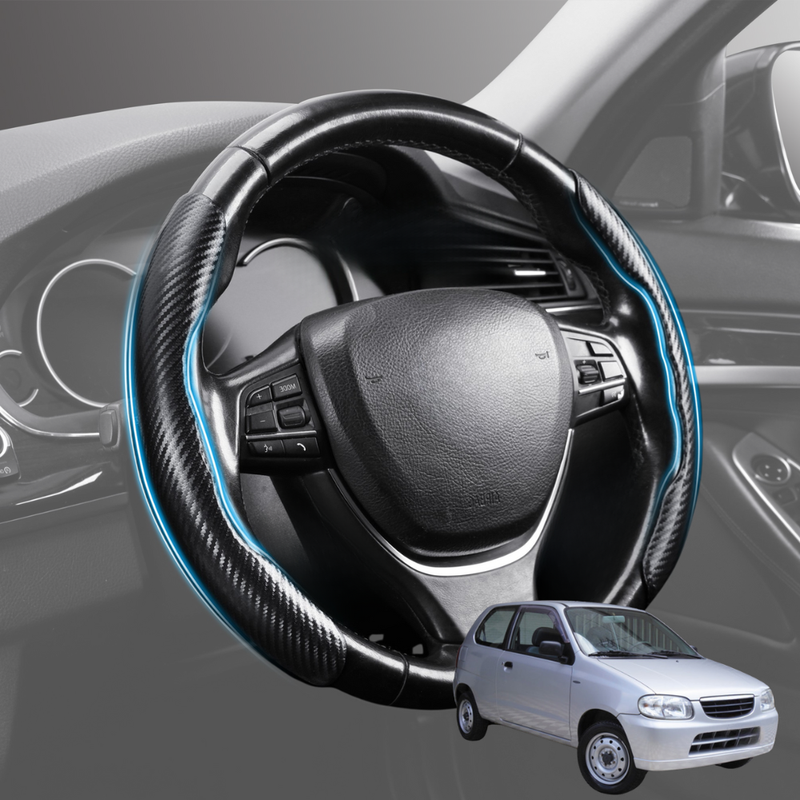 Segmented Steering Wheel Cover for Suzuki Alto 1994 - 1998 (4th Gen HA11) - Universal Size