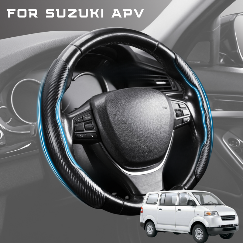 Segmented Steering Wheel Cover for Suzuki APV 2005 - 2019 - Universal Size