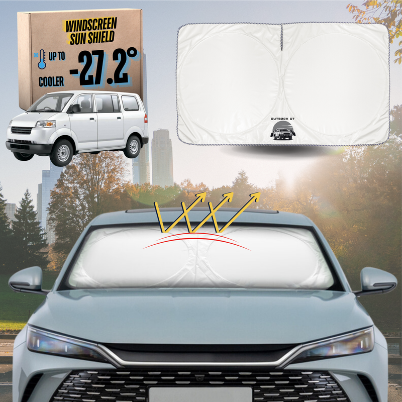 Front Windscreen Sun Shade for Suzuki APV 2005 - 2019 - XL 160 x 100 cm