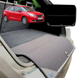 Rear Cargo Boot Bumper Protector for Suzuki Baleno 2015 - Current EW - Standard (72 x 55) - Black