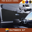 Front Windscreen Sun Shade for Suzuki Carry 1999 - 2013 - XL 160 x 100 cm - Black-1