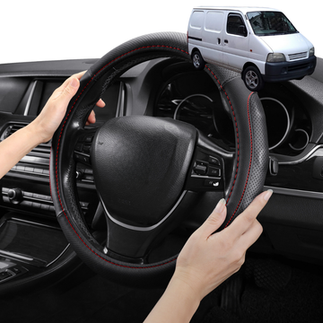 Steering Wheel Cover Pro Extra Layer for Suzuki Carry 1999-2013 - Breathable & Anti-Slip - Circle 38 cm