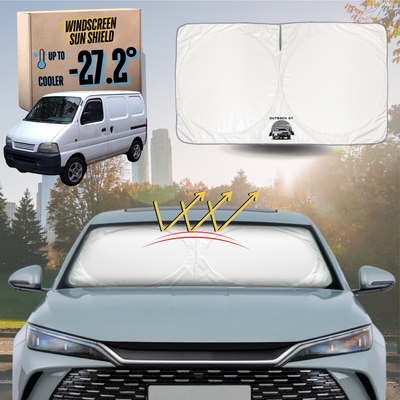 Front Windscreen Sun Shade for Suzuki Carry 1999 - 2013 - XL 160 x 100 cm