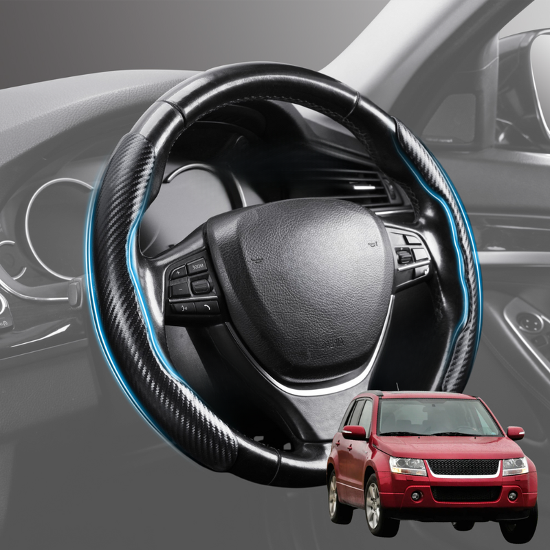 Segmented Steering Wheel Cover for Suzuki Grand Vitara 2005 - 2015 (5-Door) SQ, JT - Universal Size