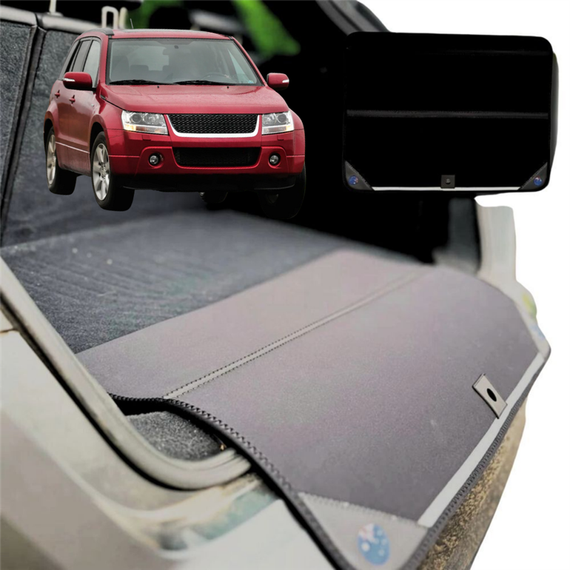 Rear Cargo Boot Bumper Protector for Suzuki Grand Vitara 2005 - 2015 (5-Door) SQ, JT - XL (98 x 55) - Black