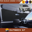 Front Windscreen Sun Shade for Suzuki Grand Vitara 2015 - 2019 JT - Standard 150 x 85 cm - Black-1