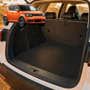 6D Diamond Car Boot Cargo Mat for Suzuki Ignis 2016 - Current MF - Heavy Duty Carpet Liner - All-Weather Resistance - Easy to use - Odorless Material - Black & Grey-15