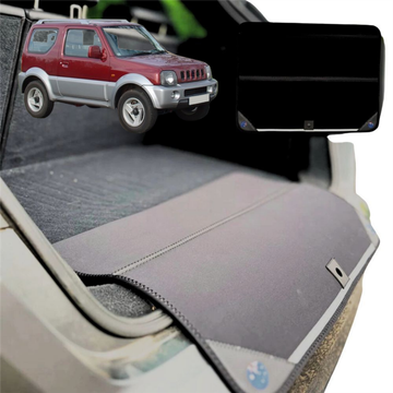 Rear Cargo Boot Bumper Protector for Suzuki Jimny 1998 - 2018 JB - XL (98 x 55) - Black