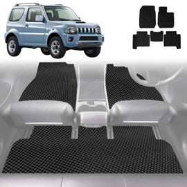 6D Diamond Car Floor Mats for Suzuki Jimny 2018 - Current Auto - Custom-Fit Carpet Liner