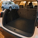 6D Diamond Car Boot Cargo Mat for Suzuki Jimny 2018 - Current Auto - Heavy Duty Carpet Liner - All-Weather Resistance - Easy to use - Odorless Material - Black & Grey-15