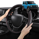 Steering Wheel Cover Pro Extra Layer for Suzuki Jimny 2018 - Current Manual - Breathable & Anti-Slip - Circle 38 cm-1