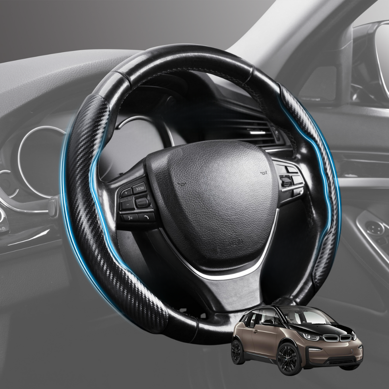 Segmented Steering Wheel Cover for BMW i3 2014 - 2021 (I01) - Universal Size