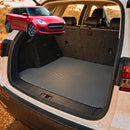 6D Diamond Car Boot Cargo Mat for Suzuki Swift 2017 - 2024 (FZ, AZ) - Heavy Duty Carpet Liner - All-Weather Resistance - Easy to use - Odorless Material - Black & Grey-16