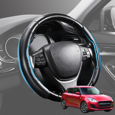 Segmented Steering Wheel Cover for Suzuki Swift 2017 - 2024 (FZ, AZ) - Universal Size