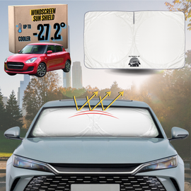 Front Windscreen Sun Shade for Suzuki Swift 2017 - 2024 (FZ, AZ) - Standard 150 x 85 cm