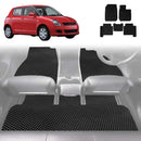 6D Diamond Car Floor Mats for Suzuki Swift Sport 2005 - 2012 (RS, FZ) - Custom-Fit Carpet Liner-1
