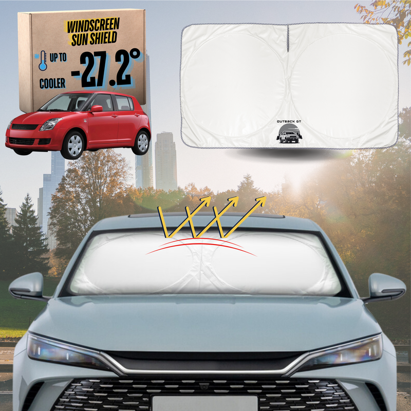 Front Windscreen Sun Shade for Suzuki Swift Sport 2005 - 2012 (RS, FZ) - Standard 150 x 85 cm