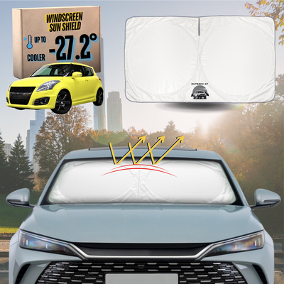 Front Windscreen Sun Shade for Suzuki Swift Sport 2012 - 2017 (FZ) - Standard 150 x 85 cm