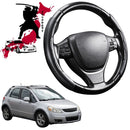 Black Samurai Segmented Steering Wheel Cover for Suzuki SX4 2006 - 2013 Auto (GY/EY/RW)-1