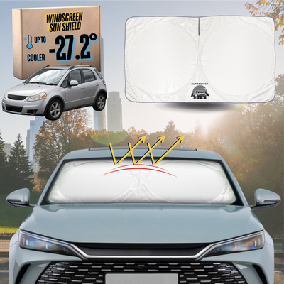 Front Windscreen Sun Shade for Suzuki SX4 2006 - 2013 Auto (GY/EY/RW) - Standard 150 x 85 cm