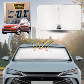 Front Windscreen Sun Shade for Suzuki SX4 2006 - 2013 Manual (GY/EY/RW) - Standard 150 x 85 cm