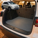 6D Diamond Car Boot Cargo Mat for Suzuki Vitara 2015 - Current (LY) - Heavy Duty Carpet Liner - All-Weather Resistance - Easy to use - Odorless Material - Black & Grey-14
