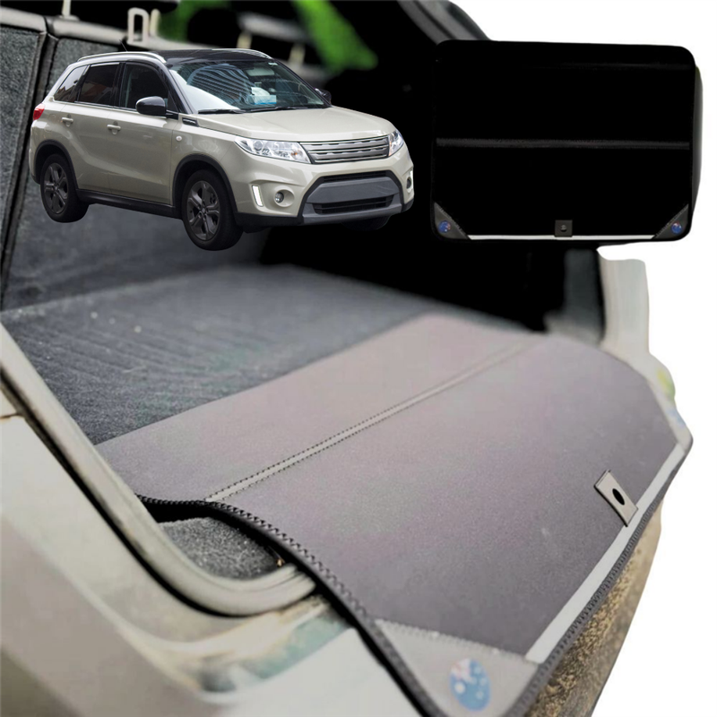 Rear Cargo Boot Bumper Protector for Suzuki Vitara 2015 - Current (LY) - XL (98 x 55) - Black