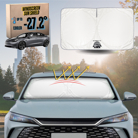 Front Windscreen Sun Shade for Tesla Model 3 2017 - 2023 - Standard 150 x 85 cm