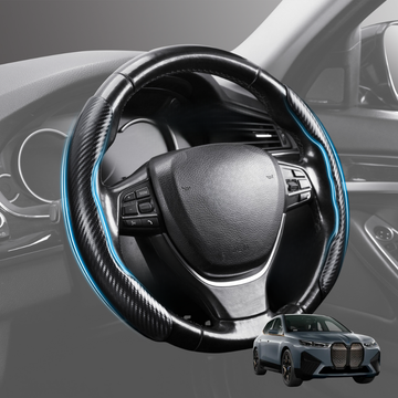 Segmented Steering Wheel Cover for BMW iX 2022 - Current (I20) - Universal Size
