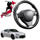 Black Samurai Segmented Steering Wheel Cover for Toyota 86 2012 - 2021-1