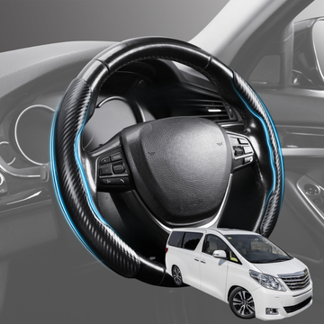 Segmented Steering Wheel Cover for Toyota Alphard 2008 - 2015 Vellfire (AH20) - Universal Size