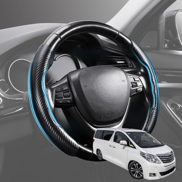 Segmented Steering Wheel Cover for Toyota Alphard 2008 - 2015 Vellfire (AH20) - Universal Size