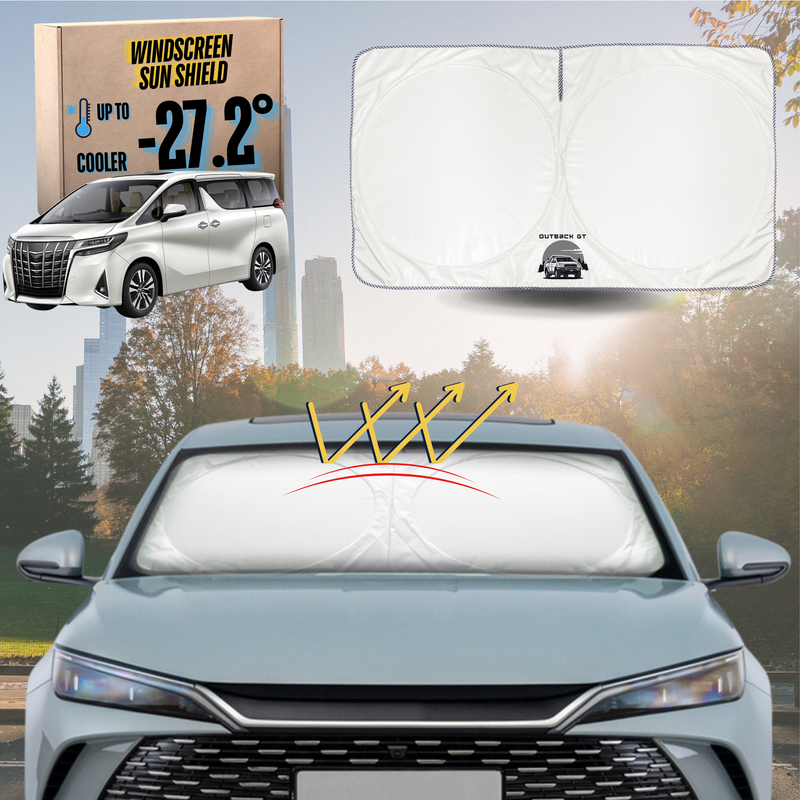 Front Windscreen Sun Shade for Toyota Alphard 2015 - 2023 (AH30) - XL 160 x 100 cm