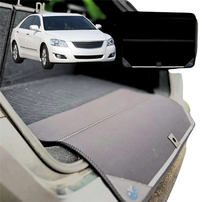 Rear Cargo Boot Bumper Protector for Toyota Aurion 2006 - 2012 (XV40) - Standard (72 x 55) - Black