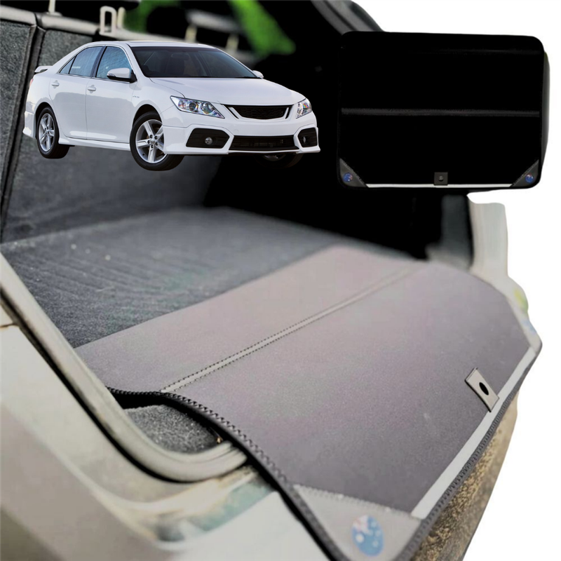Rear Cargo Boot Bumper Protector for Toyota Aurion 2012 - 2017 (XV50) - Standard (72 x 55) - Black