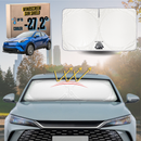 Front Windscreen Sun Shade for Toyota C-HR 2017 - 2023 AX10, AX50, Facelift - Standard 150 x 85 cm-1