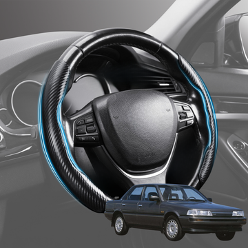 Segmented Steering Wheel Cover for Toyota Camry 1987 - 1993 V20, XV10 - Universal Size