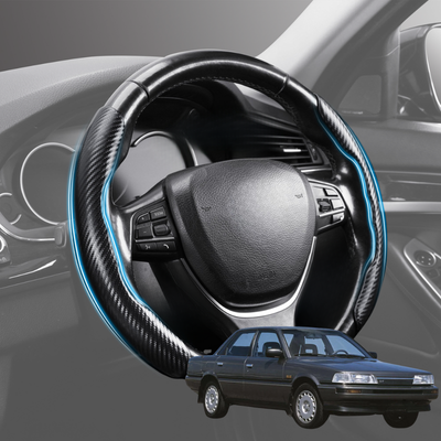 Segmented Steering Wheel Cover for Toyota Camry 1987 - 1993 V20, XV10 - Universal Size