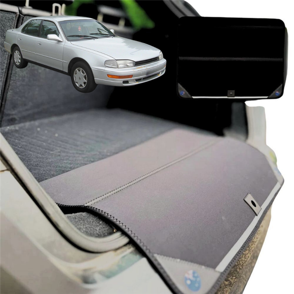 Rear Cargo Boot Bumper Protector for Toyota Camry 1992 - 1997 (XV10) - Standard (72 x 55) - Black