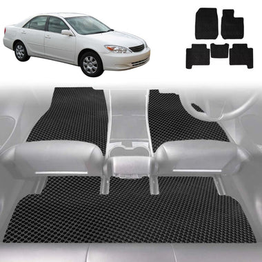 6D Diamond Car Floor Mats for Toyota Camry 2002 - 2006 (XV30) - Custom-Fit Carpet Liner