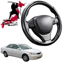 Black Samurai Segmented Steering Wheel Cover for Toyota Camry 2002 - 2006 (XV30)-1