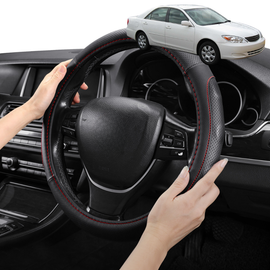 Steering Wheel Cover Pro Extra Layer for Toyota Camry 2002-2006 (XV30) - Breathable & Anti-Slip - Circle 38 cm