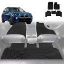 6D Diamond Car Floor Mats for BMW iX3 2022 - Current (G08) - Custom-Fit Carpet Liner-1