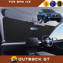 Front Windscreen Sun Shade for BMW iX3 2022 - Current (G08) - Standard 150 x 85 cm - Black-1